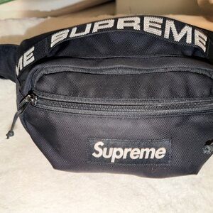 Supreme Black Waist Bag (SS18)